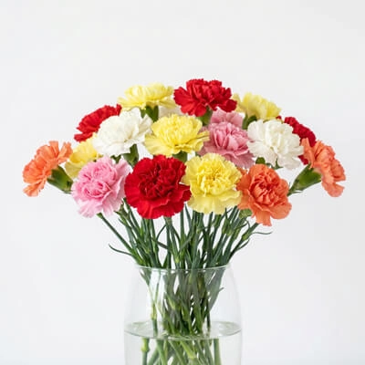 7. Carnations